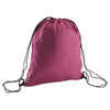 Fold-Down Fitness Shoe Bag - Burgundy