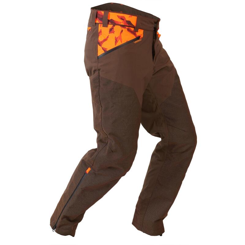 Su Geçirmez Outdoor Avcı Pantolonu - Kahverengi - Avcılık ve Doğa Gözlemi - 900