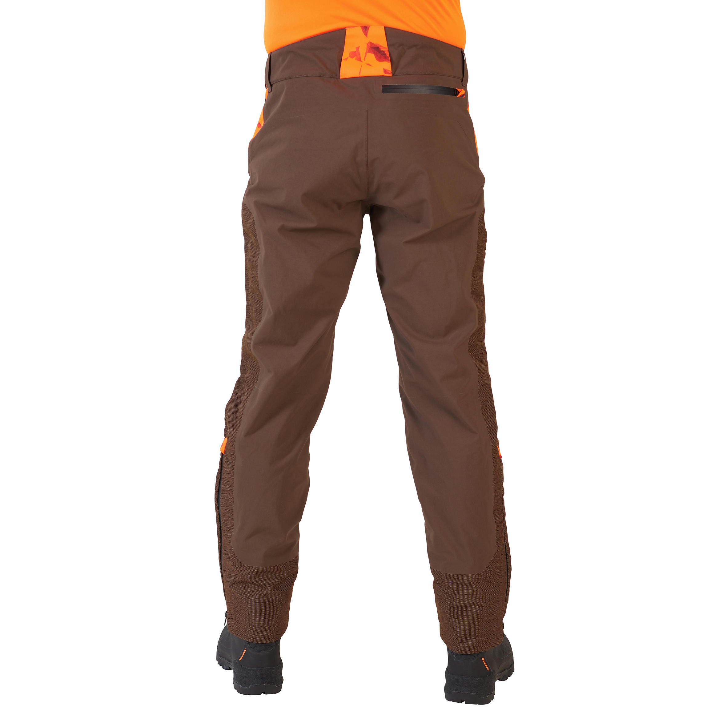 Pantalon De Caza Hombre Solognac Supertrack 900 Impermeable Aramida Resistente 2/7