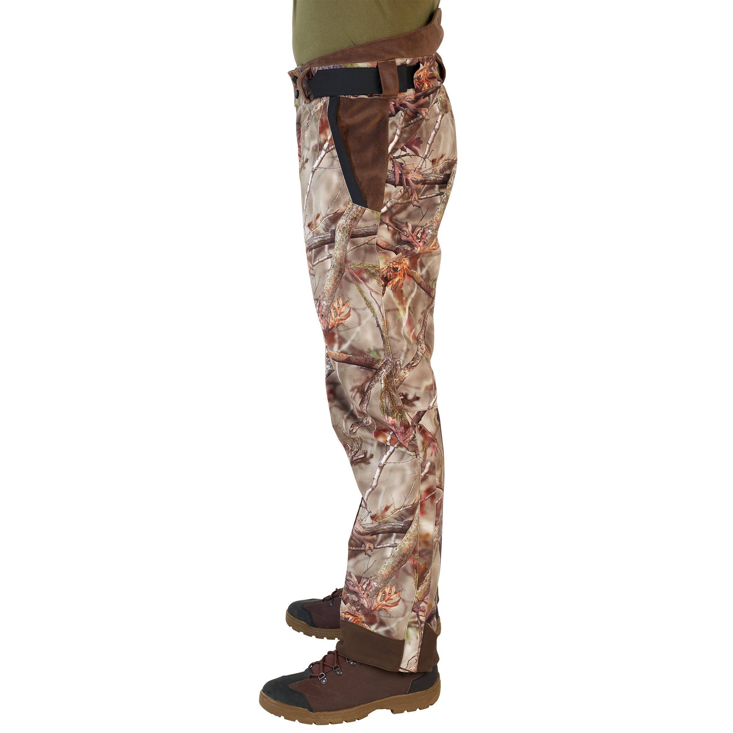 900 Warm Waterproof Trousers - Brown Camo 5/11