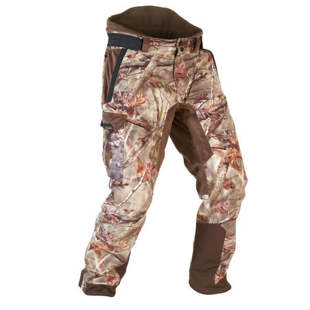 Брюки для охоты камуфляжные утепленные водонепроницаемые 900 SOLOGNAC 