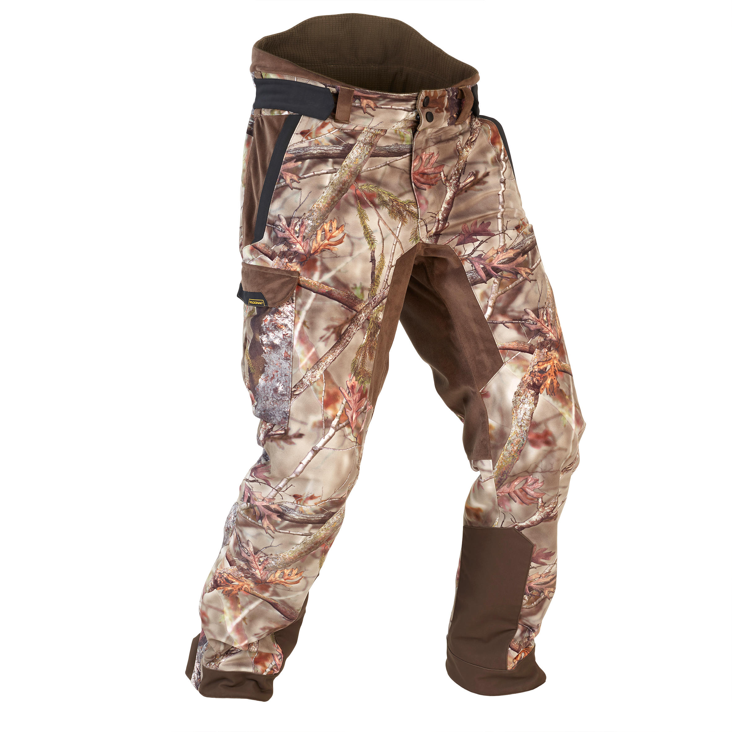 900 Warm Waterproof Trousers - Brown Camo 2/11