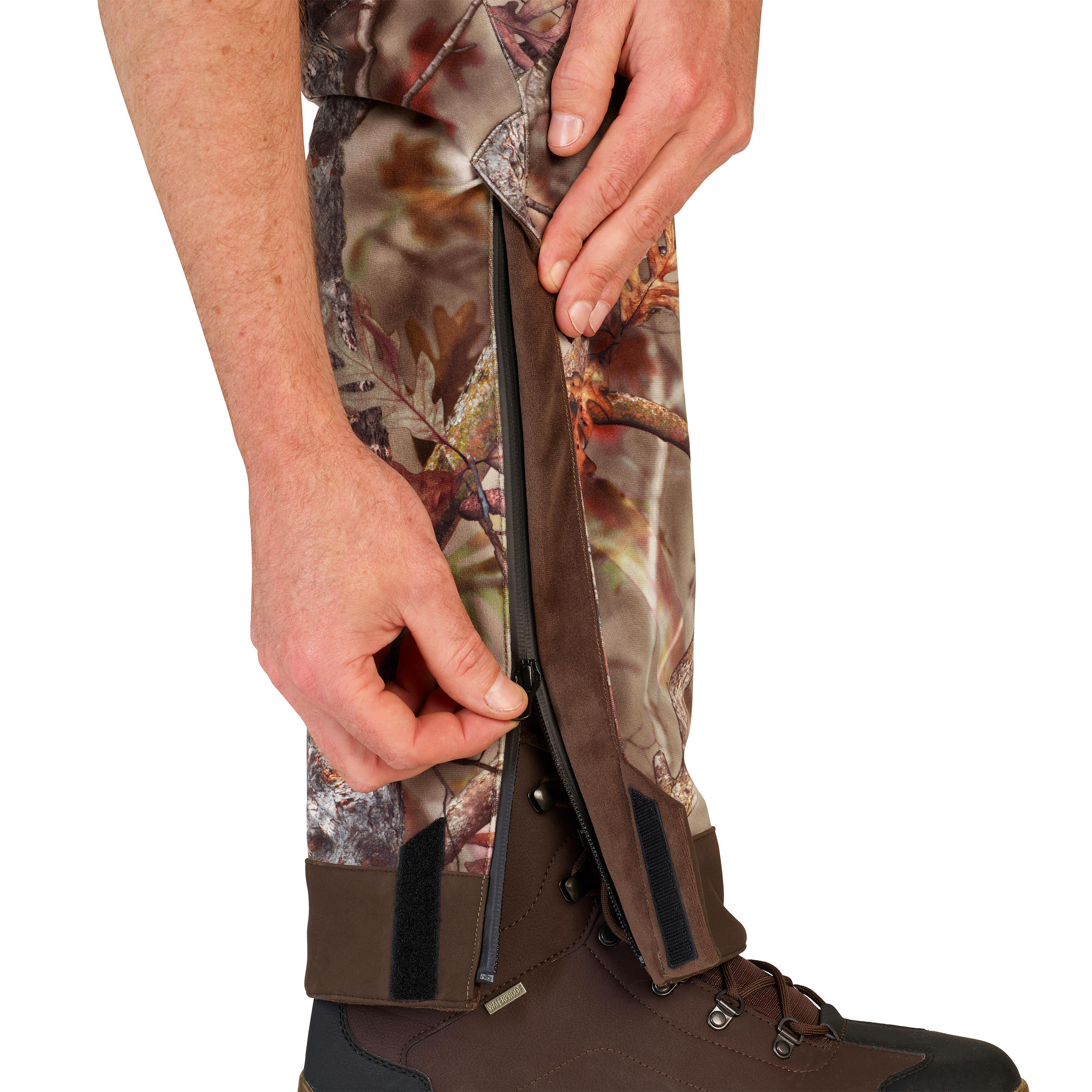 900 Warm Waterproof Trousers - Brown Camo 11/11