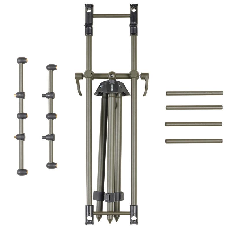 Rod Pod Tripod 3 Rods Carp Fishing Rod Rest Caperlan