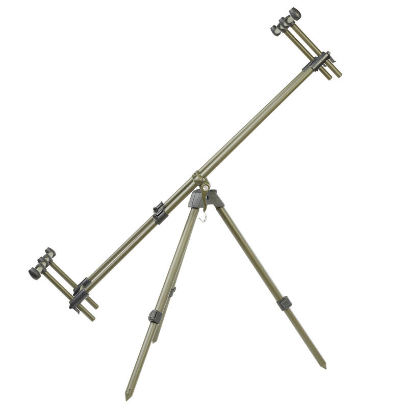 ROD POD TRIPOD 3 RODS carp fishing rod rest Decathlon