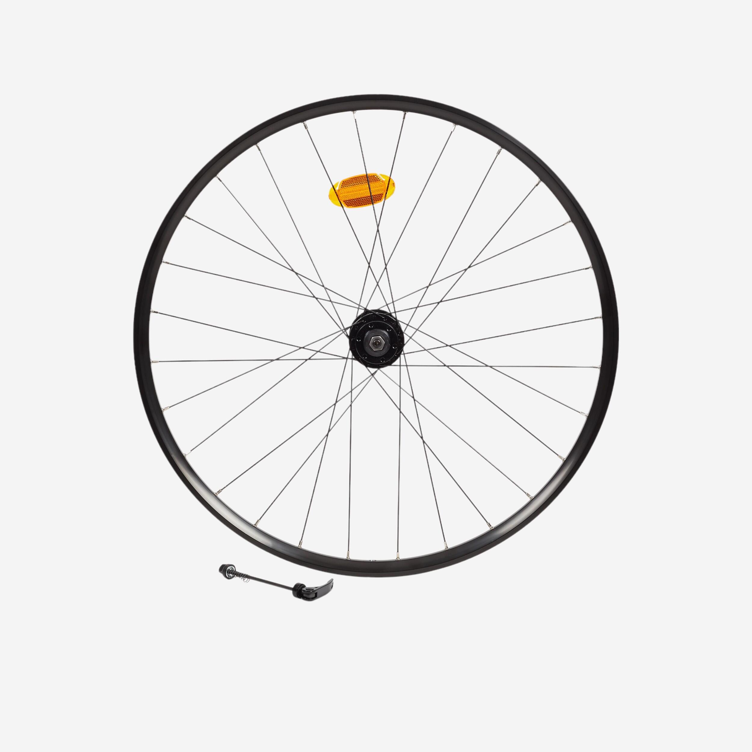 Koło do roweru MTB Rockrider 27,5"x23C przednie 2-kom. do tarczy i QR, tubeless
