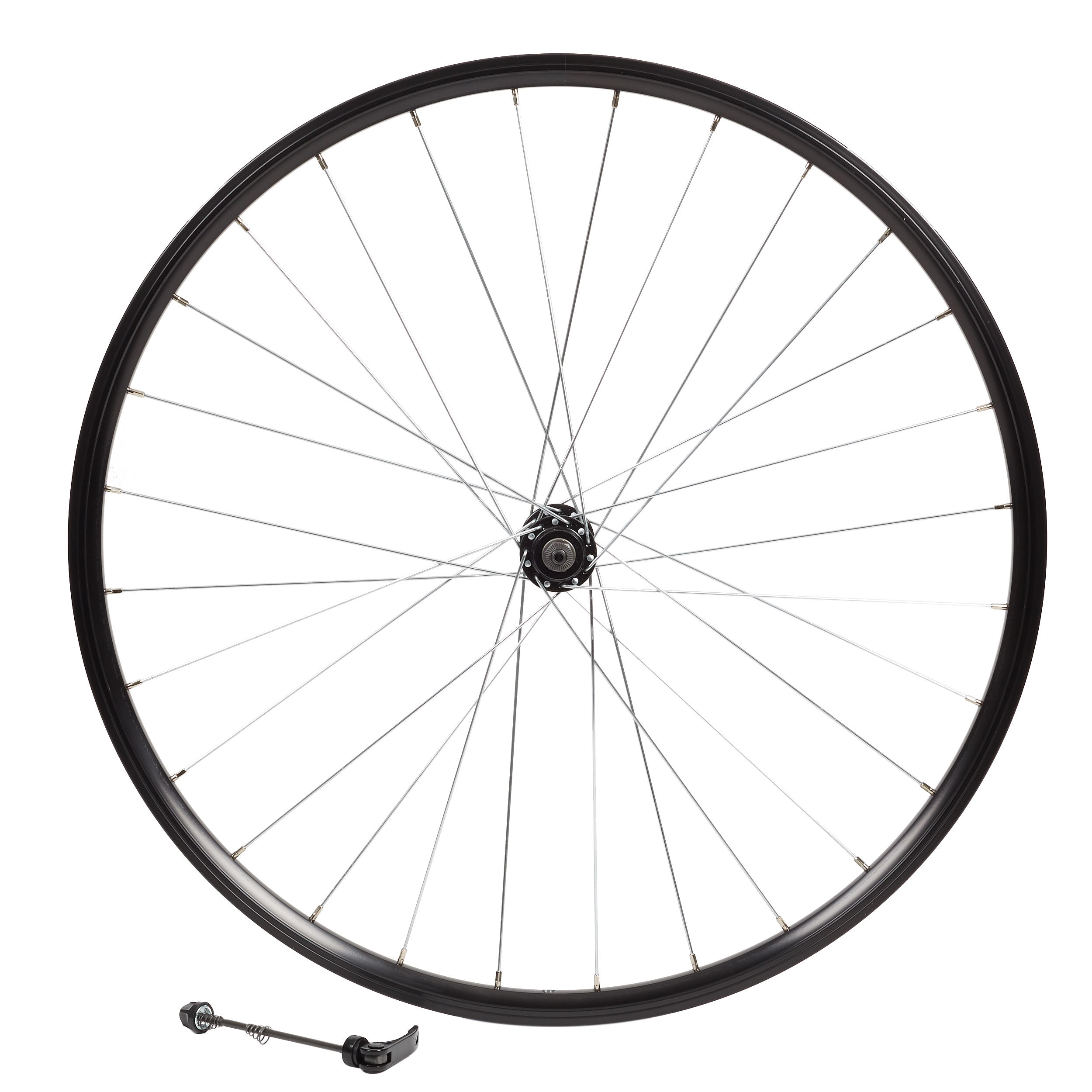 ROCKRIDER Vorderrad MTB Hohlkammerfelge V-Brake mit Schnellspanner 27.5×19C | 03583788117605 ROCKRIDER Vorderrad MTB Hohlkammerfelge V-Brake mit Schnellspanner 27.5×19C | 03583788117605