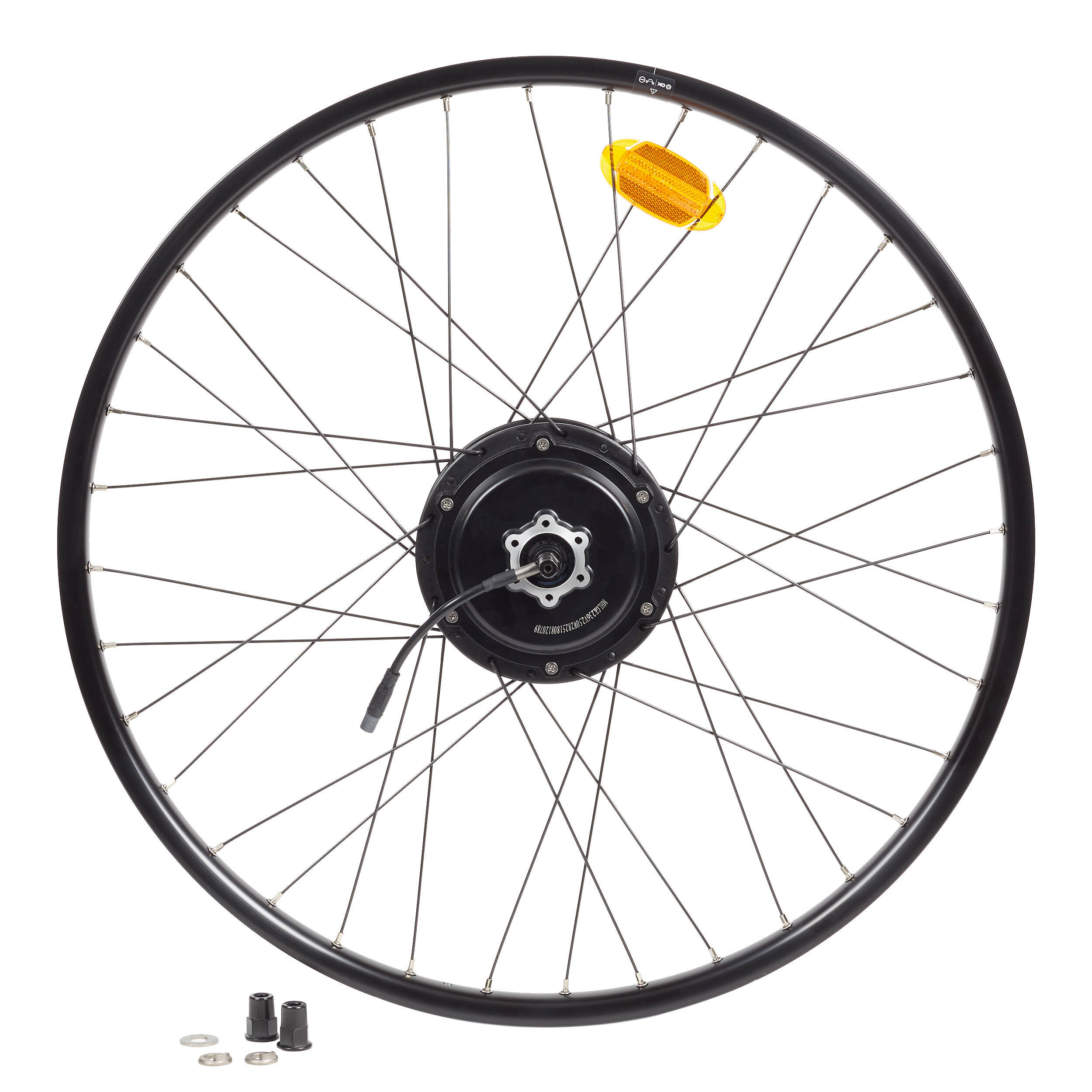 ROUE VTT ARRIÈRE 27,5" E-ST 100 MOTORISÉE FREINAGE DISQUE A CASSETTE ET ECROU -  1