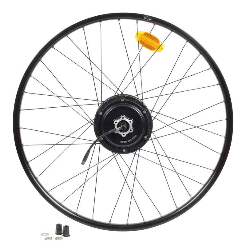 26 rear bike wheel with cassette