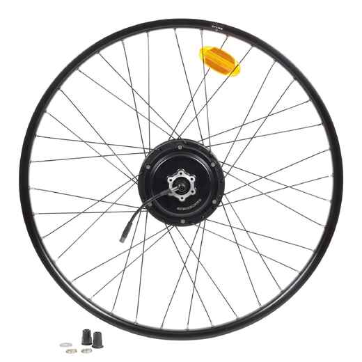 
      ROUE VTT ARRIÈRE 27,5" E-ST 100 MOTORISÉE FREINAGE DISQUE A CASSETTE ET ECROU
  