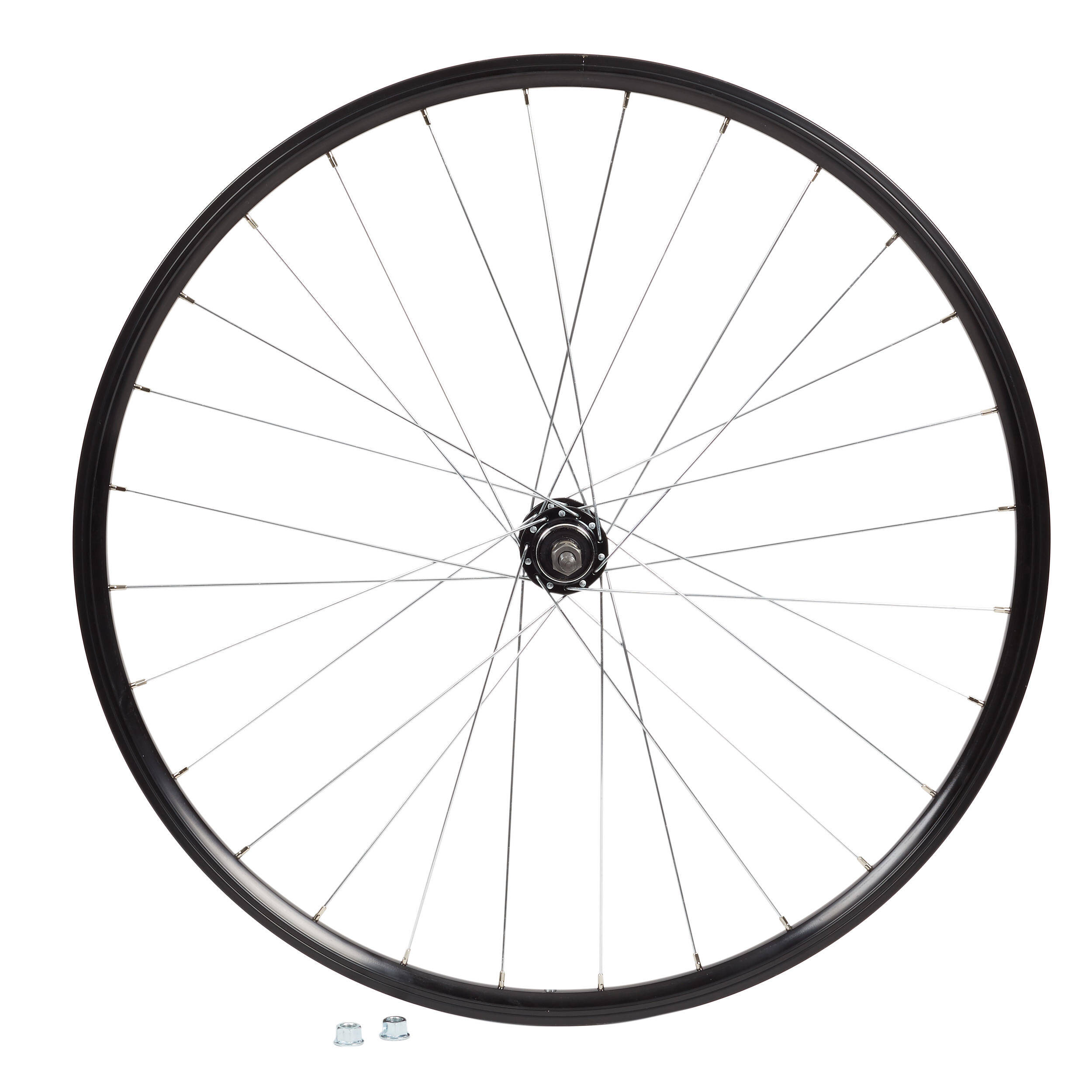 27.5" Double-Walled V-Brake Mountain Bike Rear Wheel with Freewheel and Nut -  1