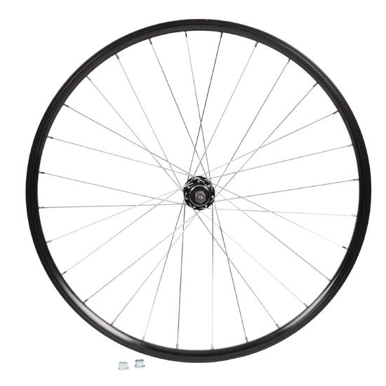 Koło do roweru MTB Rockrider 27,5" tylne 2-kom. V-brake wolnobieg przykręcane