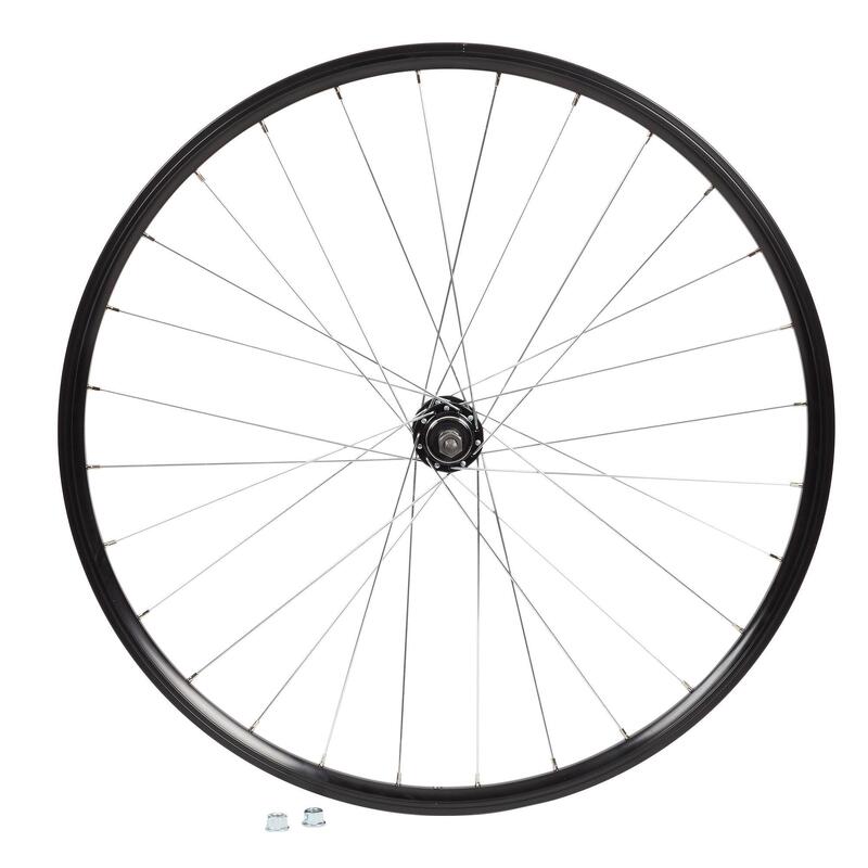 RODA TRASEIRA BTT 27,5" PAREDE DUPLA TRAVÕES V-BRAKE RODA LIVRE E PORCA