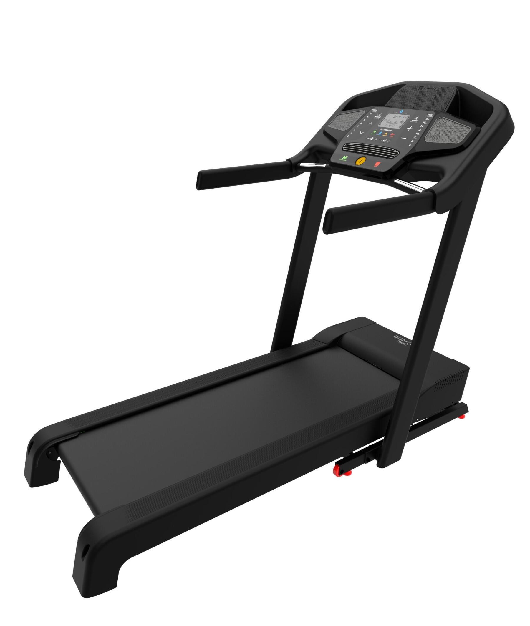 Passadeira de Corrida Domyos T900C Conectada, 18 km/h, 50x143 cm DOMYOS -  Decathlon