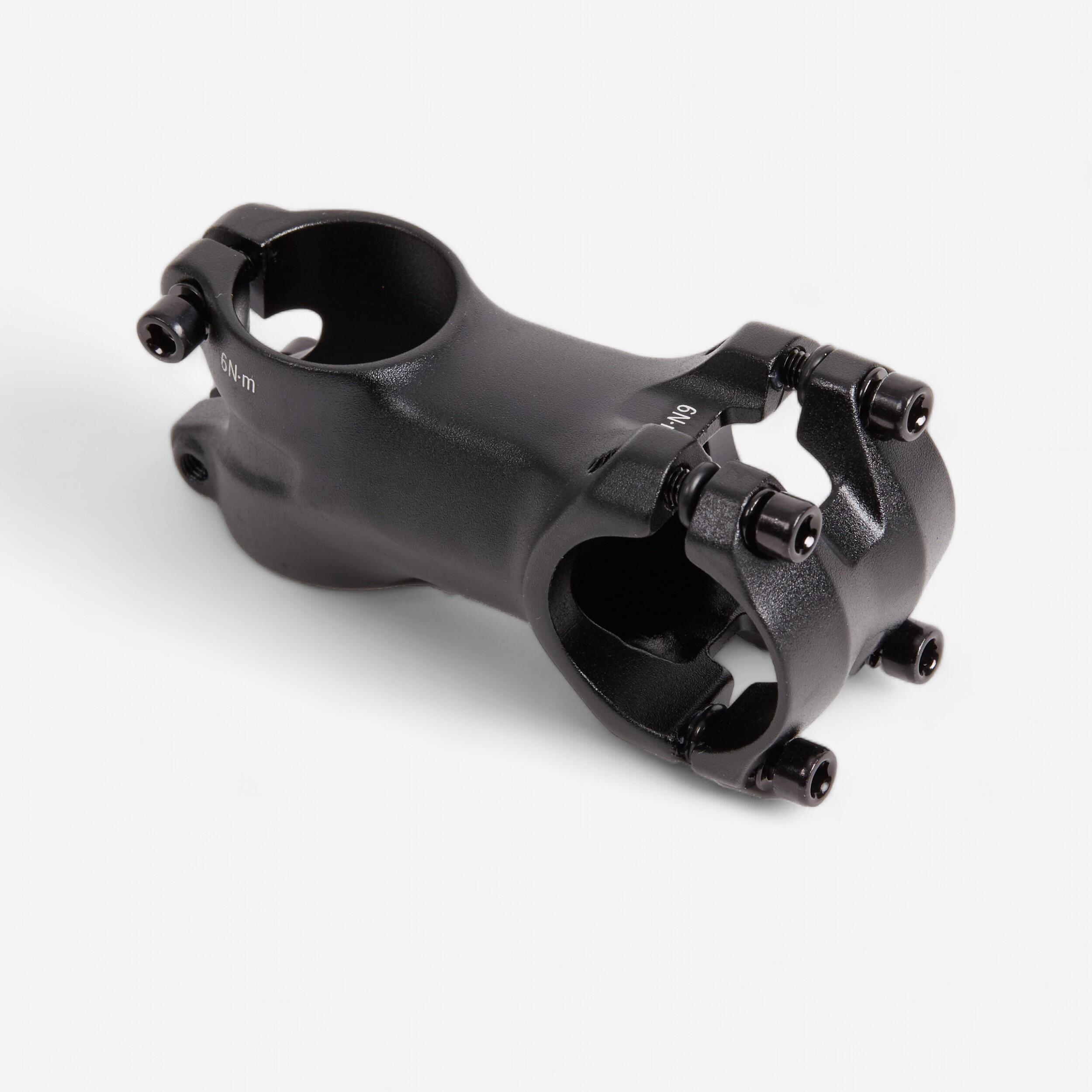 ROCKRIDER STUURPEN VOOR MTB 1"1/8 60/70 MM 7° 31.8 ZWART