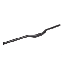 CINTRE VTT 31.8 - RISE 30MM - BACK SWEEP 9° - UP SWEEP 5° - 760MM ALUMINIUM NOIR