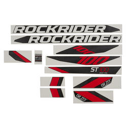 STAR SAM® Adesivi per telaio bici ROCKRIDER Bike Frame Stickers