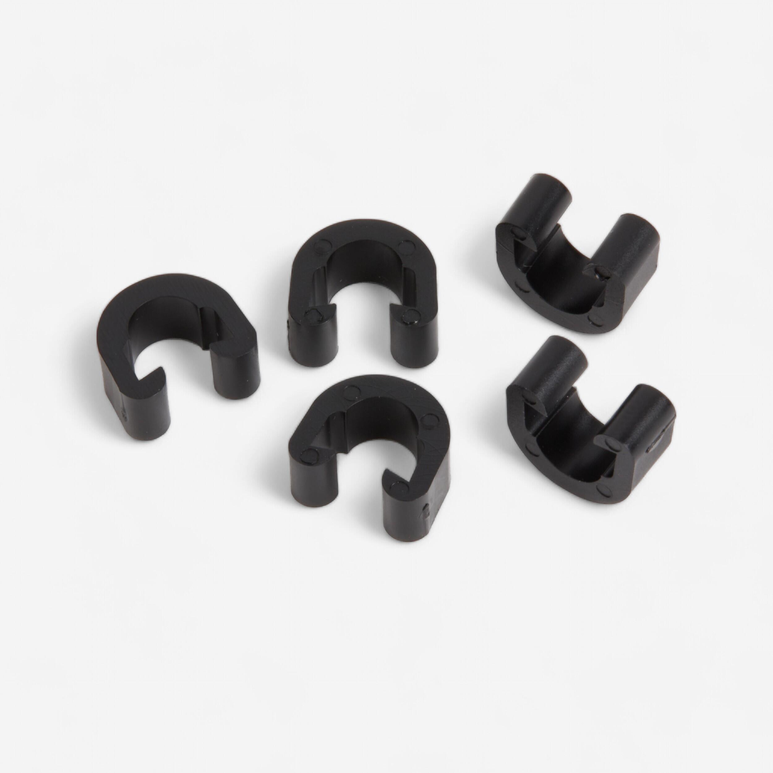 Rockrider - Clips De Gaine Ou Durite Vélo (par 5) - Passe Cable - Sav Cycle - Incolore - Taille Unique - Decathlon