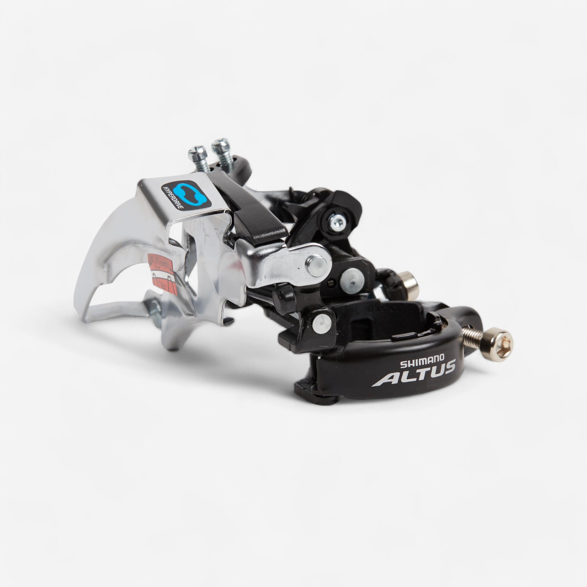 Desviador diant. Shimano altus 3x7/8 31,8/34,9 mm tiragem sup/inf. Abraç. Baixa