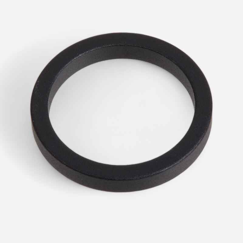 Abstandhalter 1"1/8 AHEAD 5MM MIT AUSSENDURCHMESSER 36 MM POLYPROPYLEN SCHWARZ