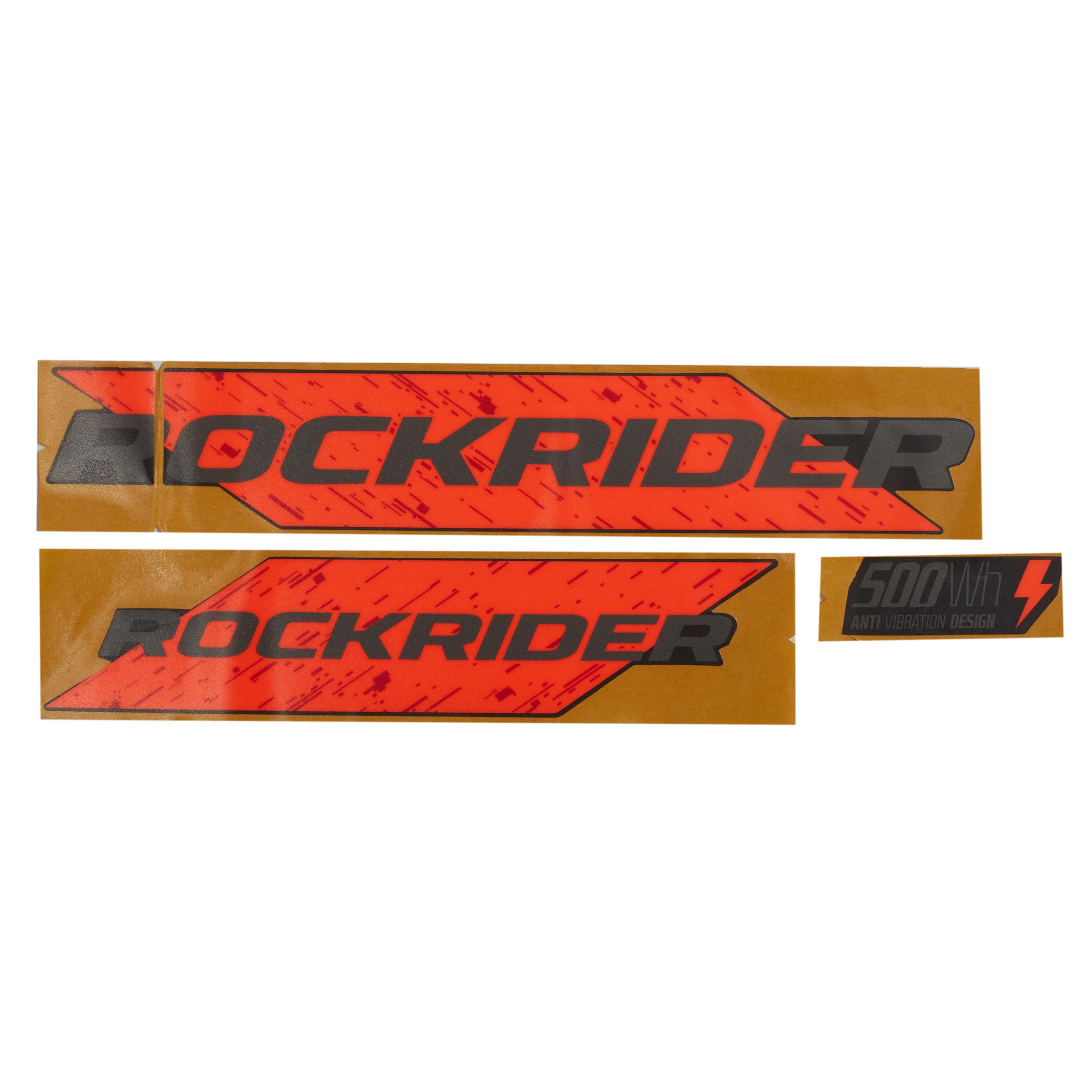 Rockrider - Stickers De Batterie E-st 900 Orange - Autocollant - Sav Cycle - - Taille Unique - Decathlon