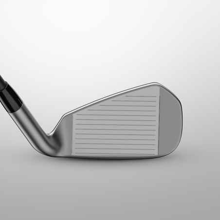 ADULT INDIVIDUAL GOLF IRON 100 LEFT HANDED SIZE 1 GRAPHITE - INESIS 100