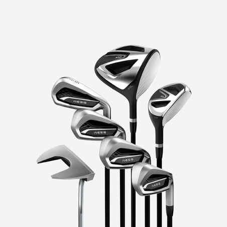 Kit de palos de golf diestro en grafito talla 2  - Inesis 100