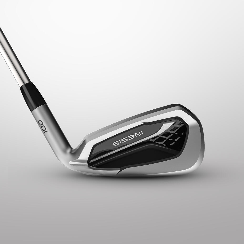 ŠTAP ZA GOLF AJRON 100 ČELIČNI ZA DESNORUKE ZA ODRASLE VELIČINE 2 