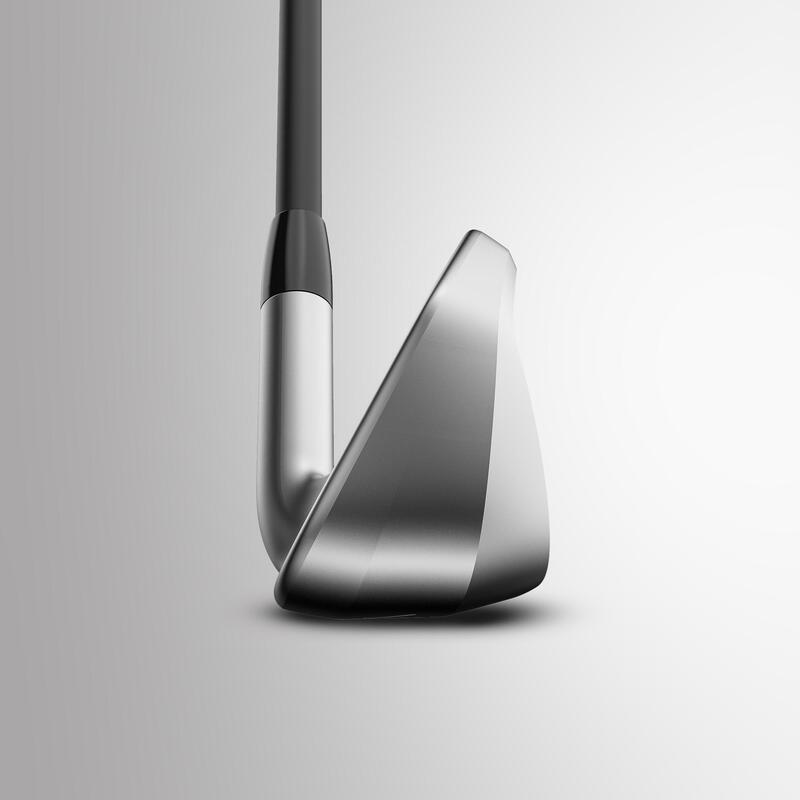 Fer à l'unité golf adulte gaucher taille 2 graphite - INESIS 100