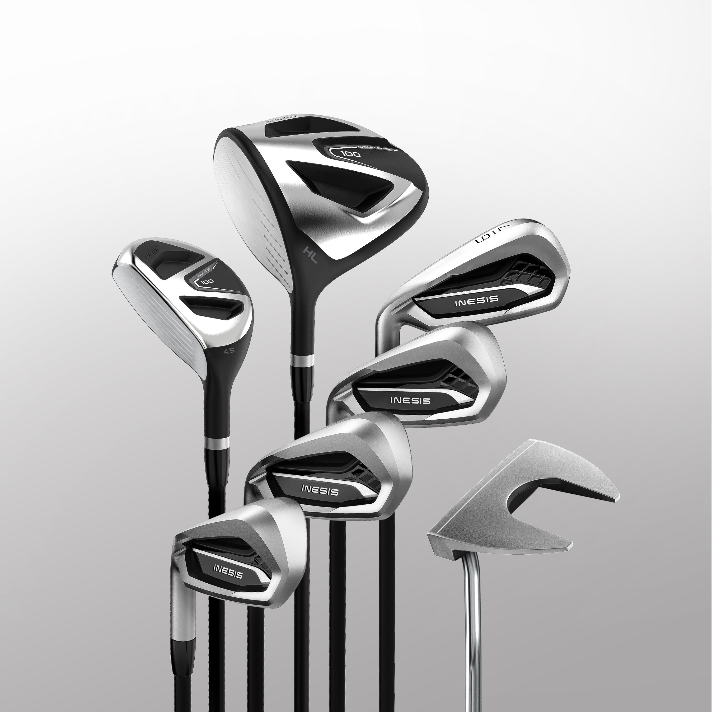 left handed graphite golf clubs