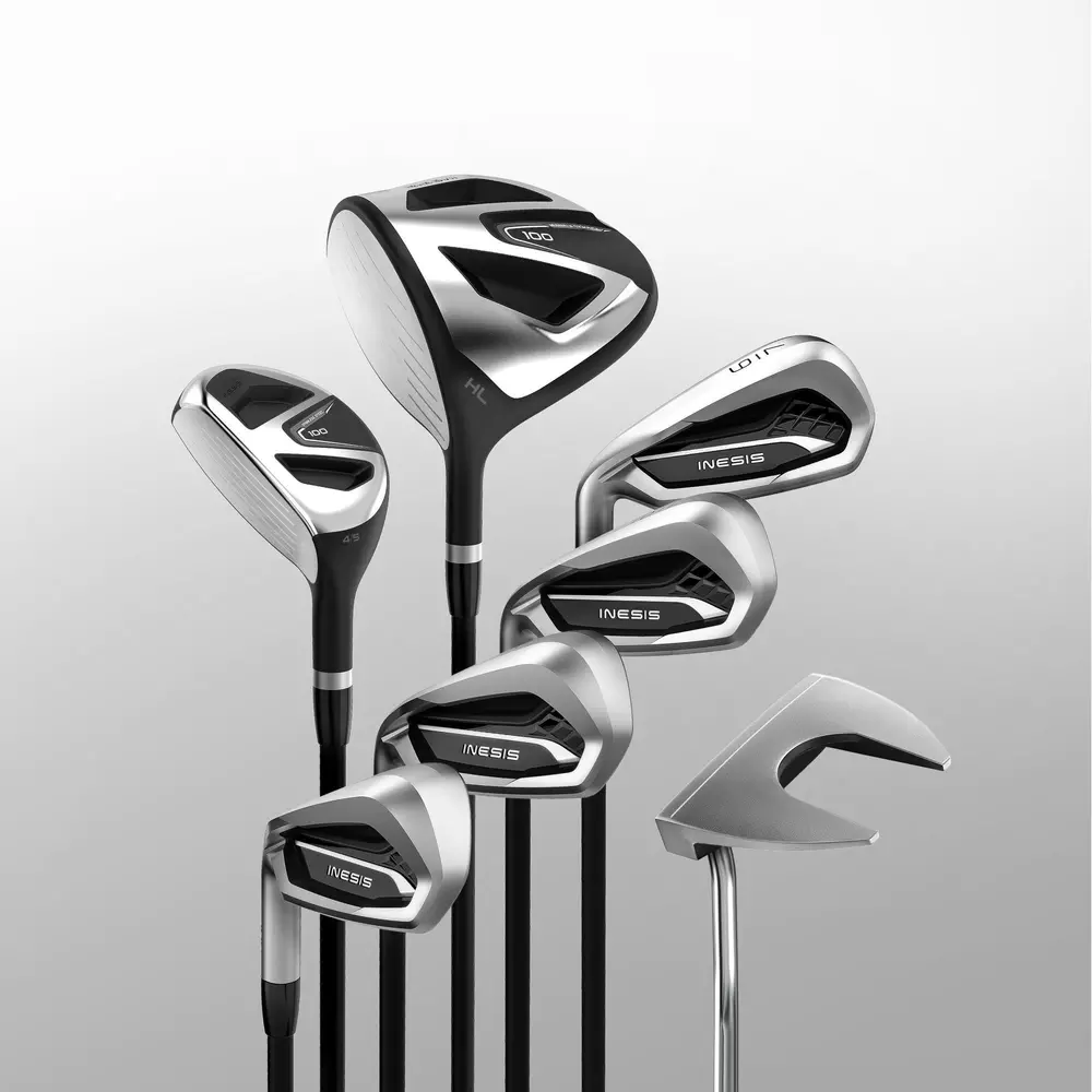 Golf: kit 7 mazze adulto in grafite di Decathlon