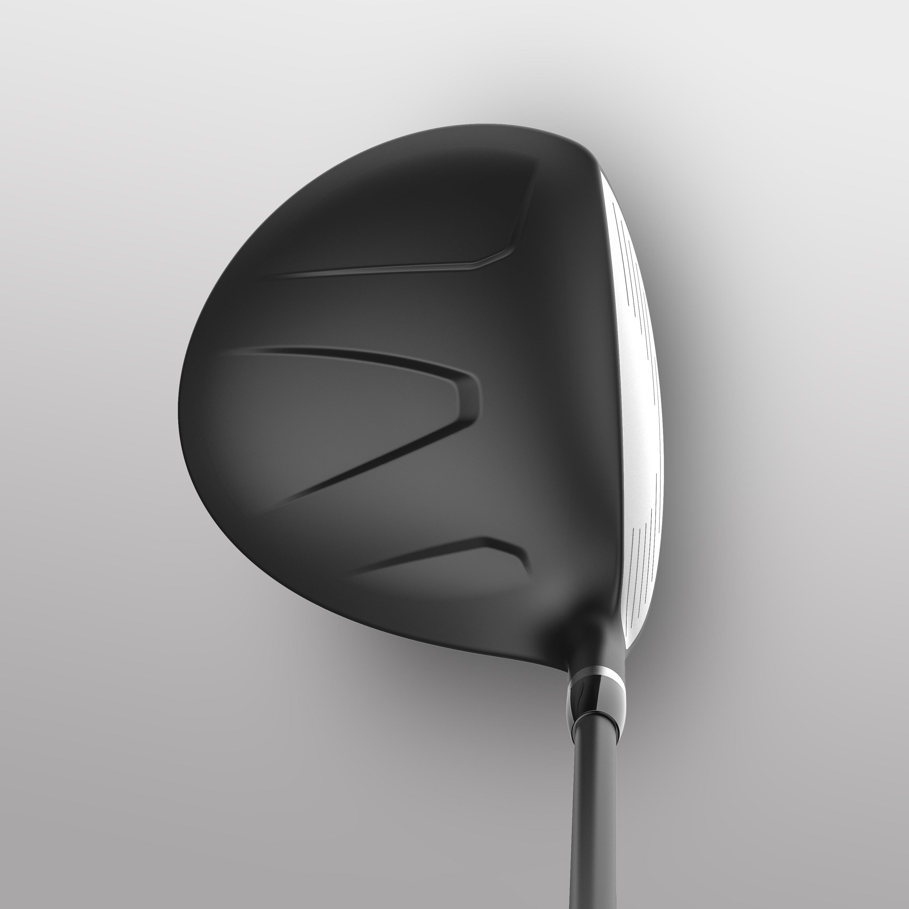 ADULT DRIVER LEFT HANDED GRAPHITE SIZE 1 - INESIS 100 2/12