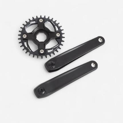 PEDALIER VTT MONO-PLATEAU 34 DENTS 175MM E-ST900 POUR MOTEUR BROSE