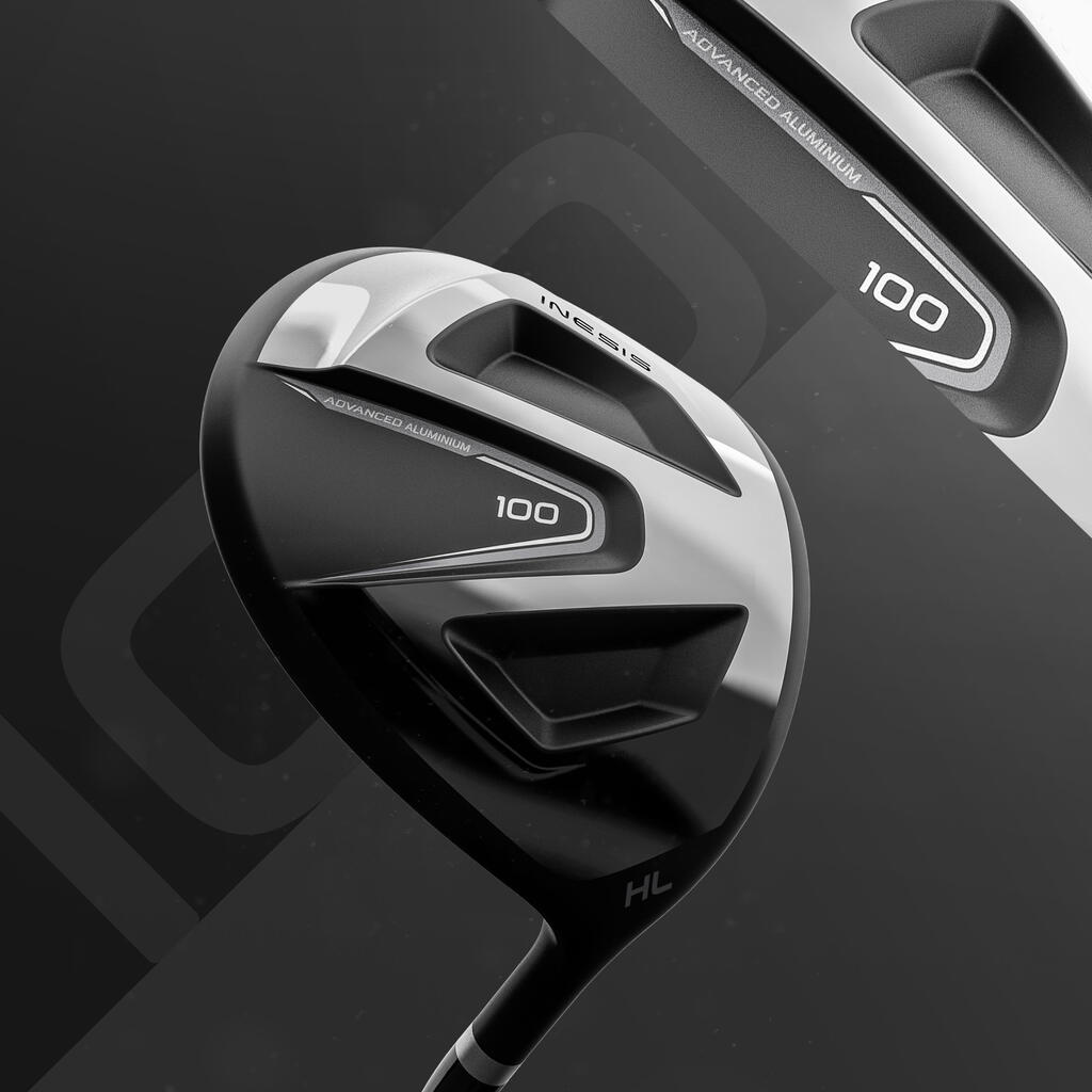 DRIVER 100 Adulte Droitier Graphite Taille 2