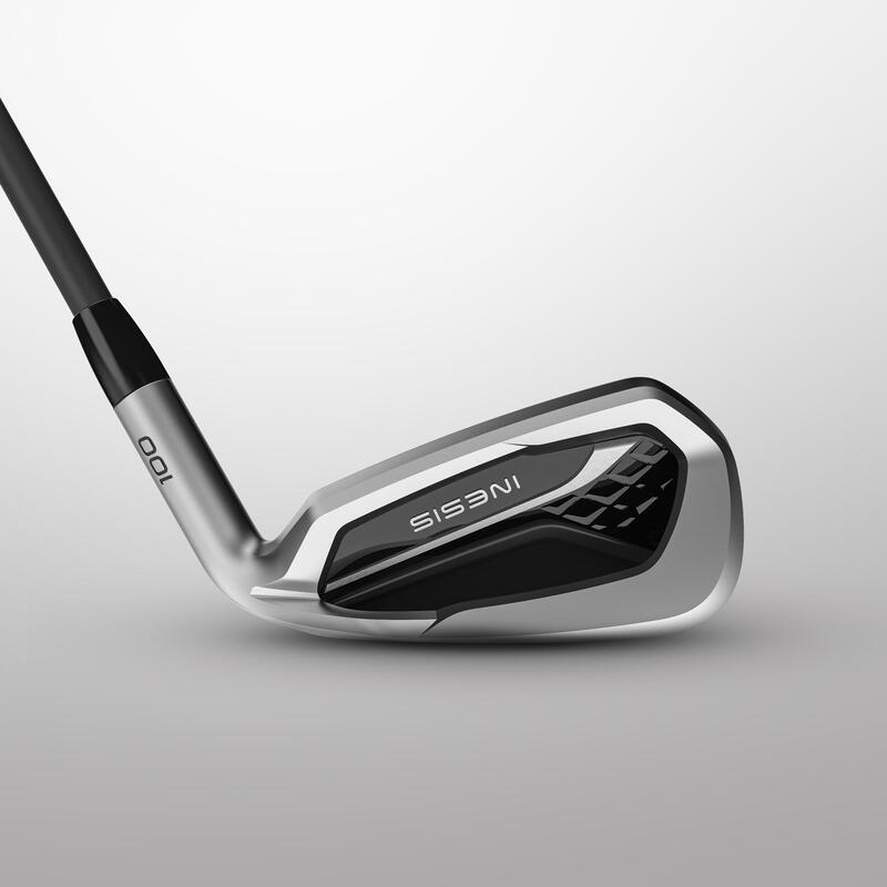 CLUB DE GOLF FER À L'UNITÉ 100 ADULTE DROITIER TAILLE 1 GRAPHITE