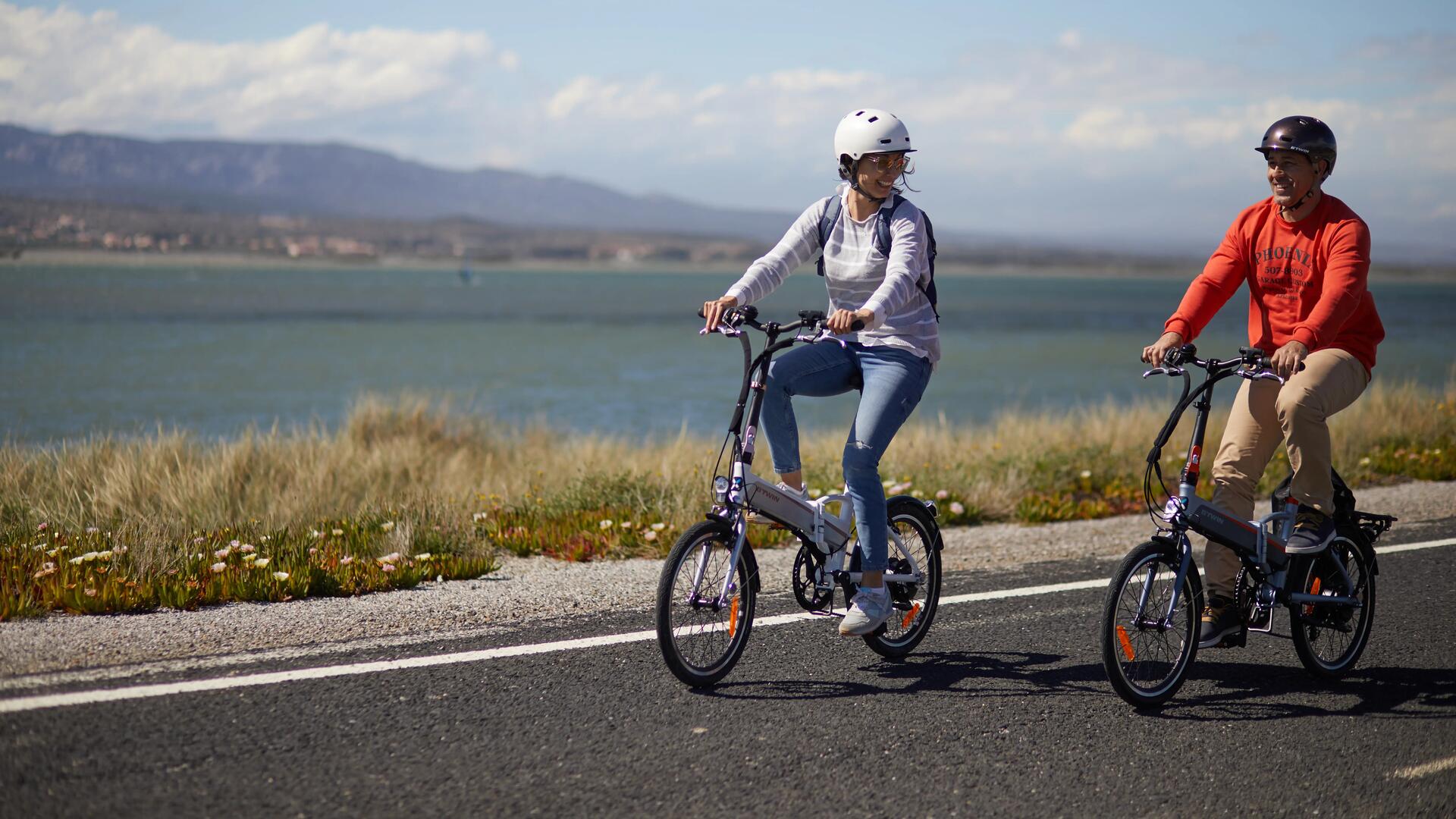 E-BIKE FALTRAD TILT 500 SCHWARZ B'TWIN