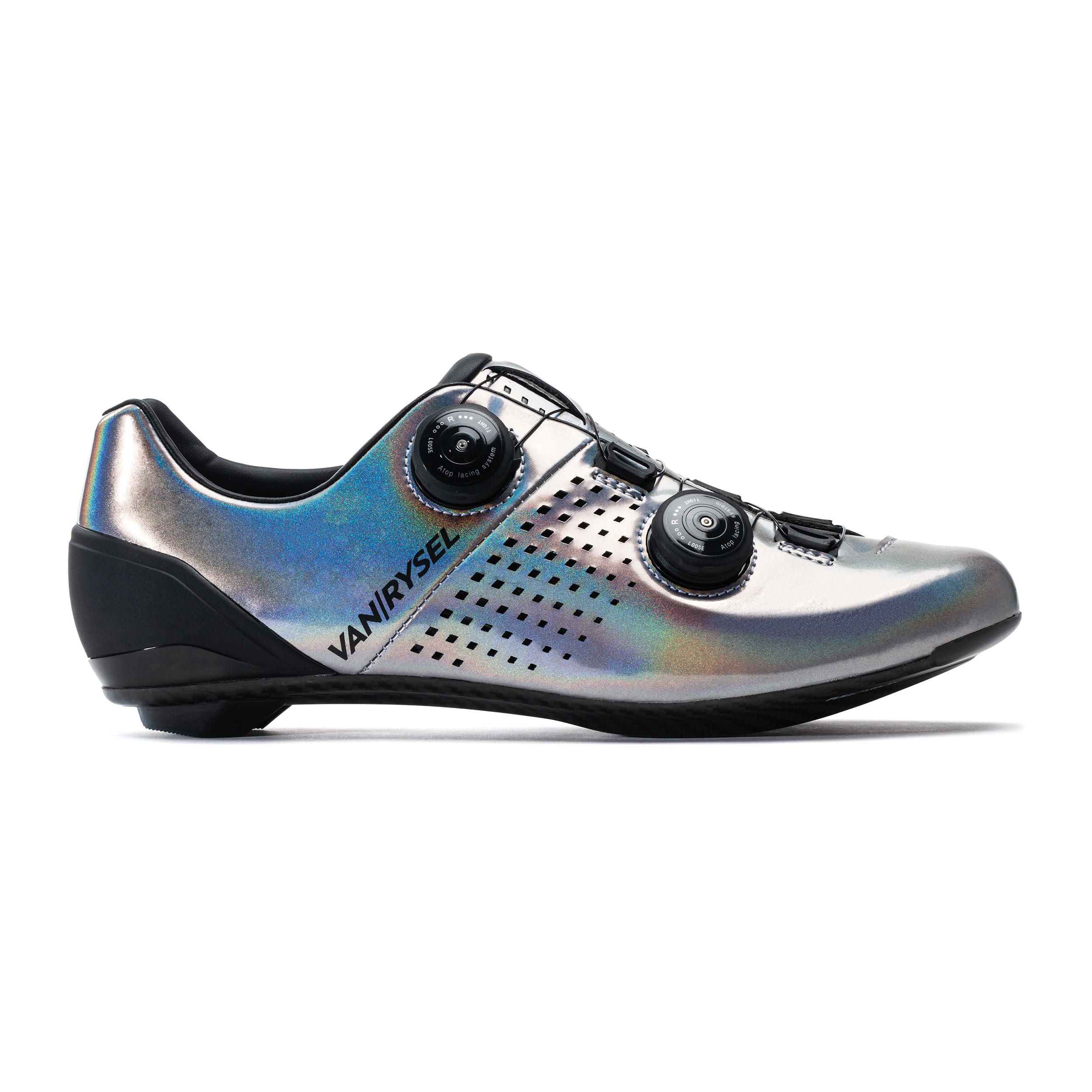 KUXUAN Chaussures de Cyclisme Chaussures de Triathlon Professionnelles pour Hommes Chaussures de Vélo de Route,Blue-39