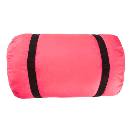 Bolsa deporte fitness plegable para ir al gym 30L rosa