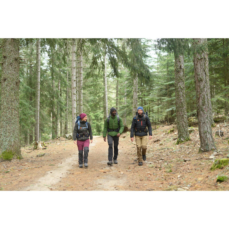 Geacă din puf Trekking la munte MT500 -10°C Negru Bărbați