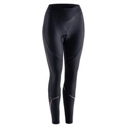 Cosciali ciclismo donna neri VAN RYSEL | DECATHLON