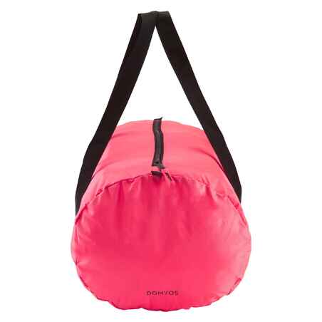 Fold-Down Fitness Bag 30L - Pink