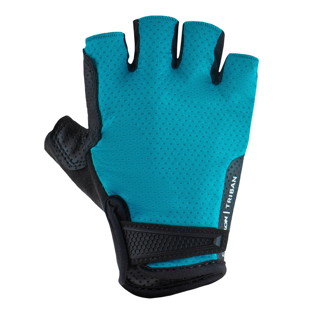 Gants vélo route RoadCycling 900 bleu