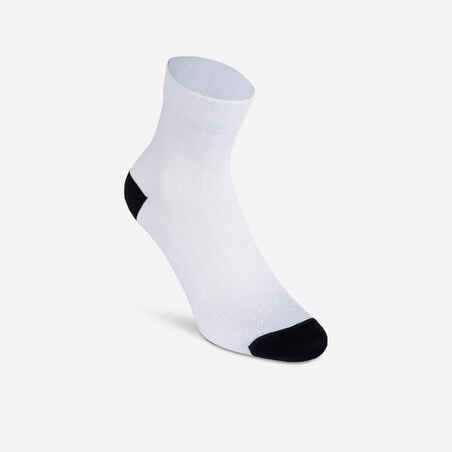 Чорапи за колоездене ROADR 500, бели