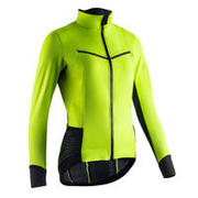 Veste temps froid cyclosport femme jaune
