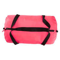 Bolsa deporte fitness plegable para ir al gym 30L rosa