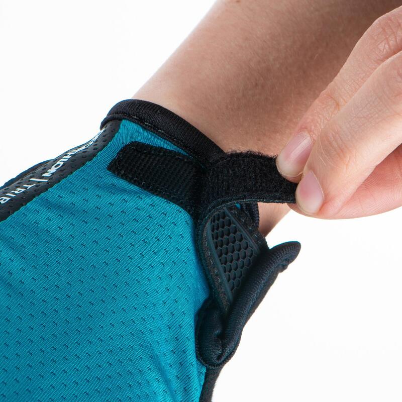 Gants vélo route RoadCycling 900 bleu