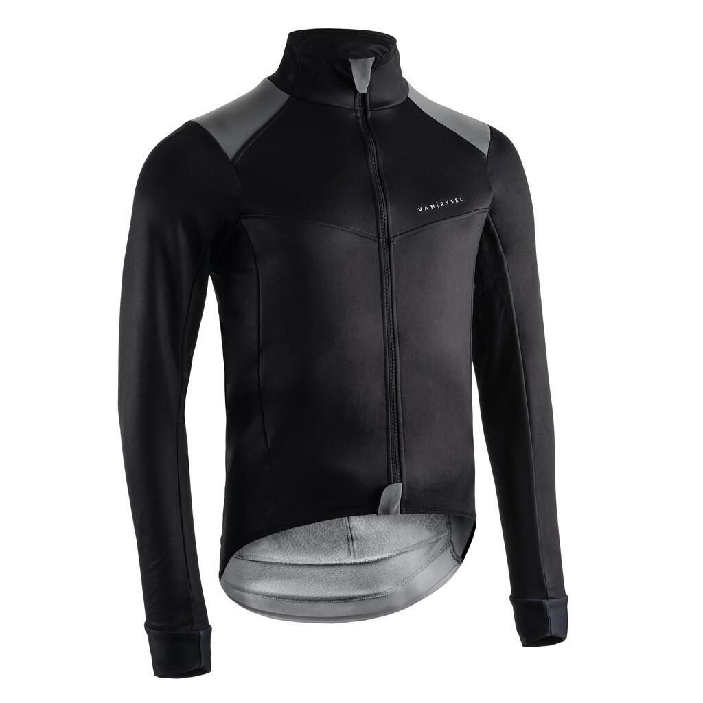 Fahrrad Winterjacke RR 900 für kalte Temperaturen schwarz