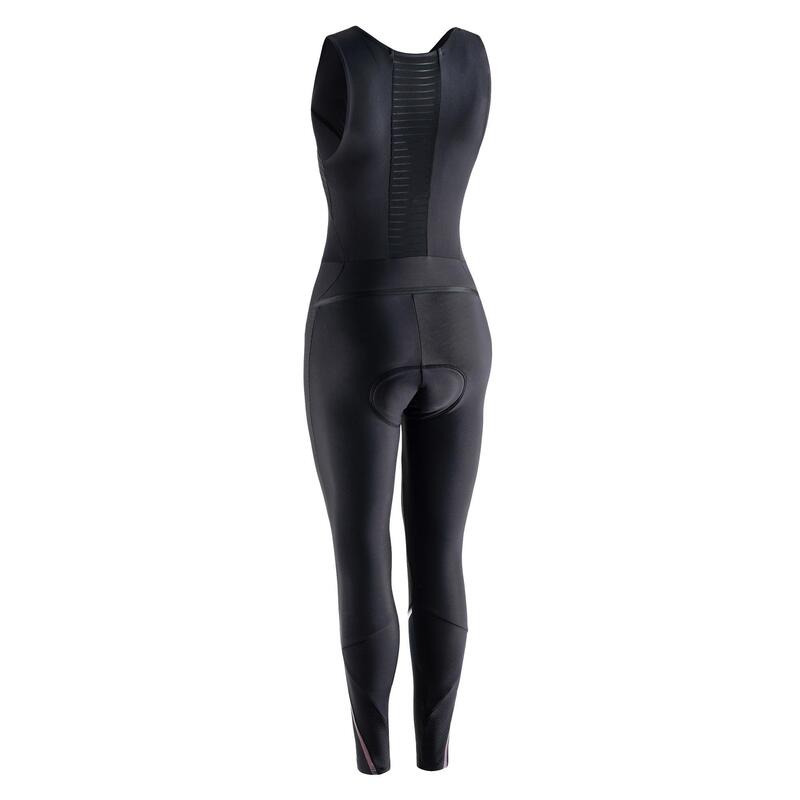 collant cyclosport bretelles quick-zip femme