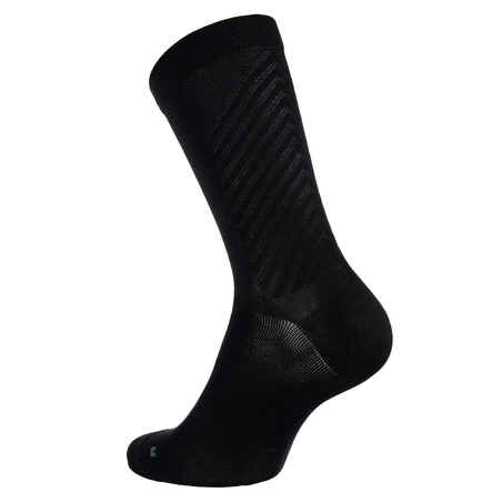 Αθλητικές κάλτσες ποδηλασίας δρόμου 900 - Μαύρο/Γκρι