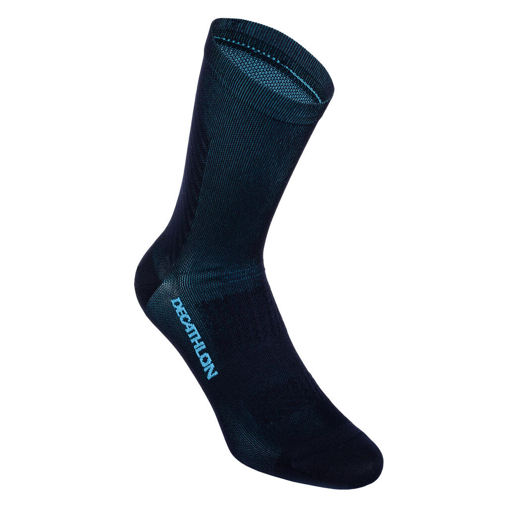 Fahrrad-Socken Rennrad RR 900 dunkelblau 